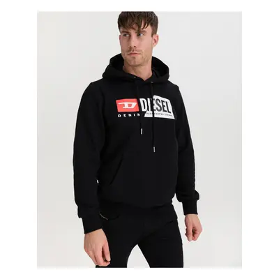 Black men's hoodie Diesel Girk