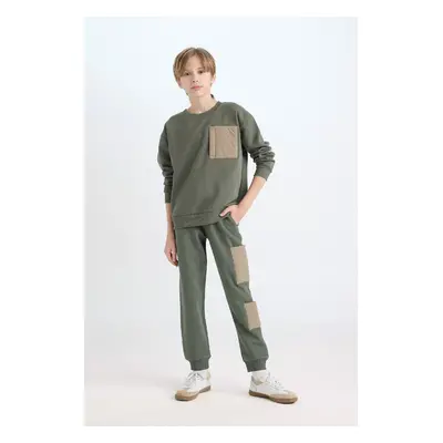 DEFACTO Boy Thick Elastic Waist Jogger Sweatpants