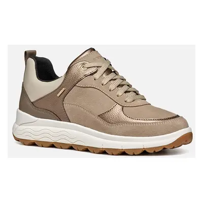 Beige women's sneakers Geox Spherica 4x4 B ABX - Women's