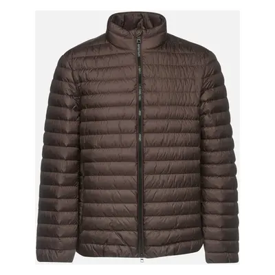 Brown men's down jacket Geox Dereck - Men's