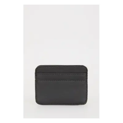 DEFACTO Men's Faux Leather Card Holder