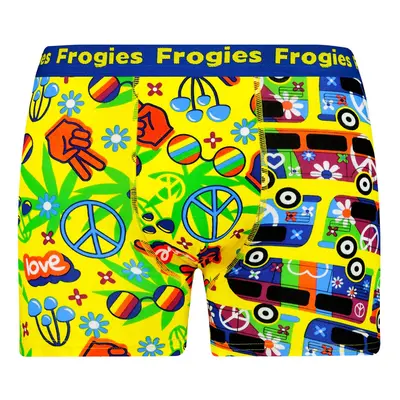 Férfi boxeralsó Frogies Hippie