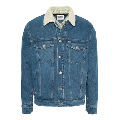 Tommy Jeans Jacket - OVRSZ SHRP TRK JCKT BE753 SVDBRG blue