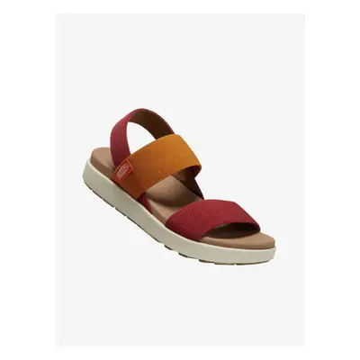 Orange-burgundy women's sandals Keen - Women's