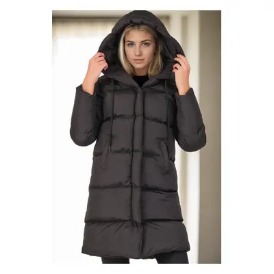 Z9687 DEWBERRY WOMEN'S COAT-BLACK