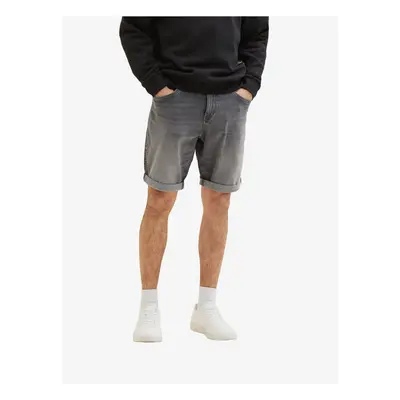 Grey men's denim shorts Tom Tailor - Men's