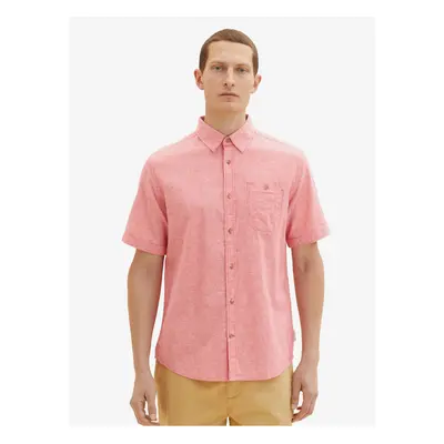 Coral men's linen shirt Tom Tailor - Men's