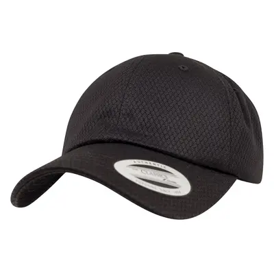 Honeycomb Dad Cap Black