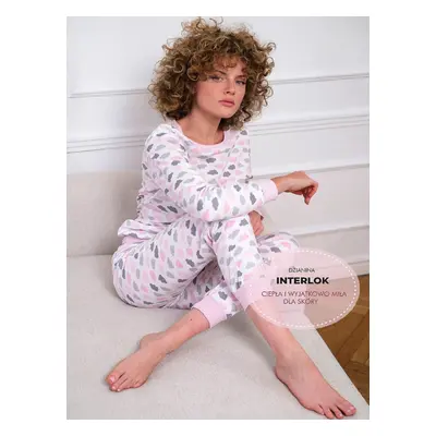 Pyjamas Cana L/R S-XL pink-grey