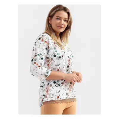 Pyjamas Cana 3/4 S-XL botanical motif