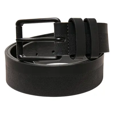 Base strap made of imitation leather black