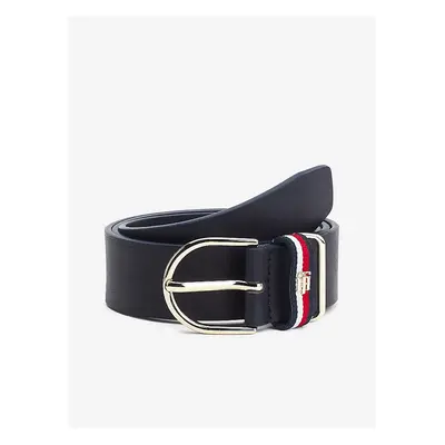 Dark Blue Women's Leather Strap Tommy Hilfiger Corp - Women