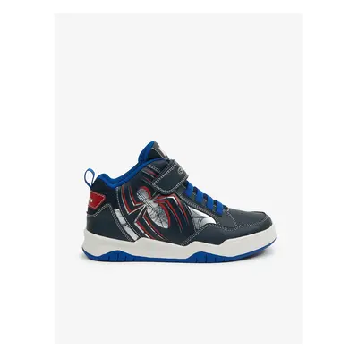 Dark blue boys' ankle sneakers Geox Perth - Boys