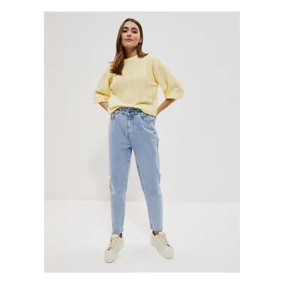 Yellow Ladies Sweater Moodo - Women