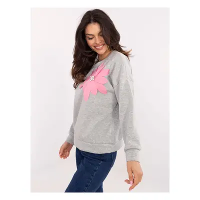 Sweatshirt-MI-BL-M6098.05P-gray