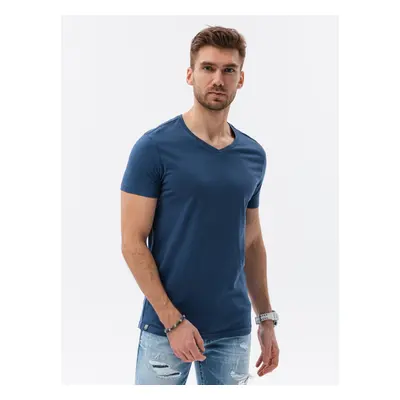 Ombre Men's classic BASIC v-neck T-shirt