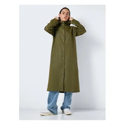 Khaki women's waterproof coat Noisy May Sky - women