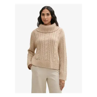 Beige women's sweater Tom Tailor - Women's