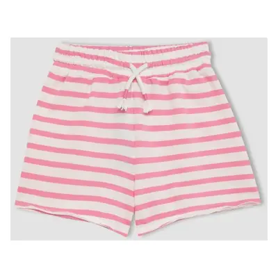 DEFACTO Girl's Striped Shorts