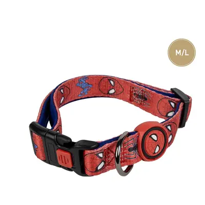 DOGS COLLAR M/L SPIDERMAN