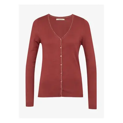 Burgundy women's sweater CAMAIEU - Women