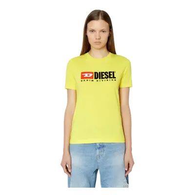 Diesel T-shirt - T-REG-DIV T-SHIRT yellow