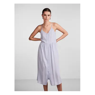 Light Blue Women's Midi Dress Pieces Tala - Women's