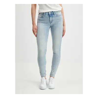 Light blue women's skinny fit jeans Tommy Hilfiger - Women