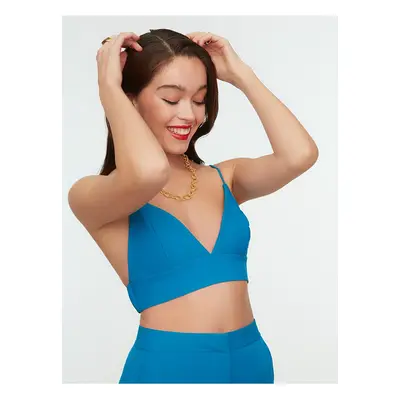 Trendyol Blue Crop Top Tredyol - Women