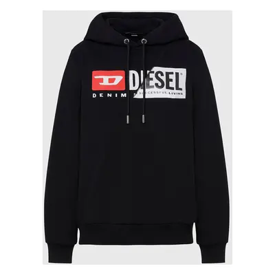 Diesel Sweatshirt - FANGHOODCUTY SWEATSHIRT black