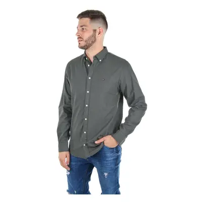 Tommy Hilfiger Shirt - HEATHER DOT PRINT SHIRT grey