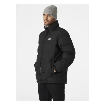 Men's black reversible winter quilted jacket HELLY HANSEN YU RE - Men