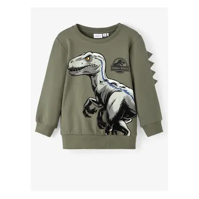 Khaki boys' sweatshirt name it Jairi Jurassic - Boys