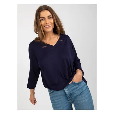 Blouse-RV-BZ-8630.94-navy blue