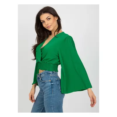 Blouse-DHJ-BZ-16503.30X-green