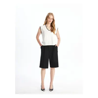 LC Waikiki Women's Loose Fit Plain Shorts