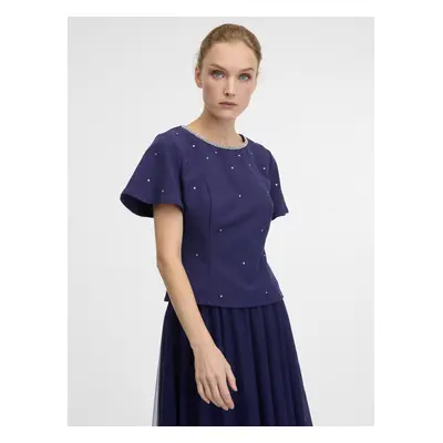 Dark blue women's blouse ORSAY - Women's