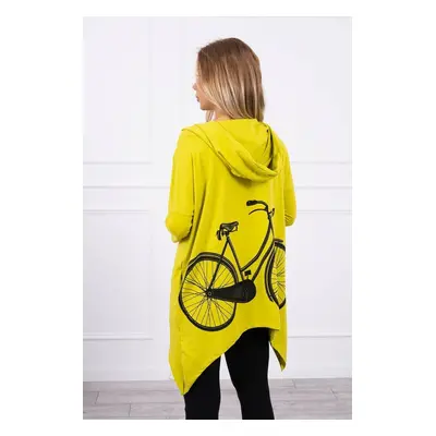 Kiwi cycling print sweatshirt