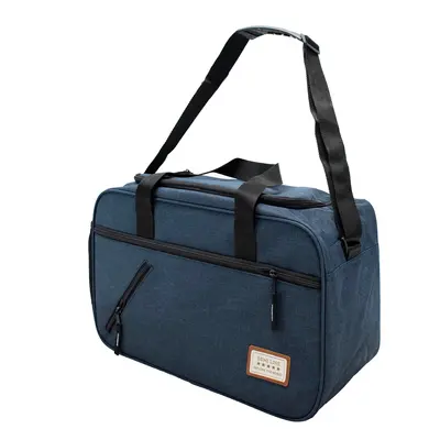 Semiline Unisex's Flight Travel Bag T5785-1 Navy Blue