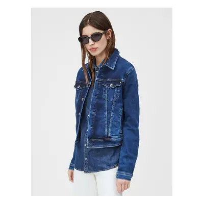 Pepe Jeans Core Blue Denim Jacket - Women