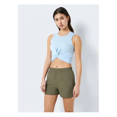 Light blue women's crop top Noisy May Twiggi - Women