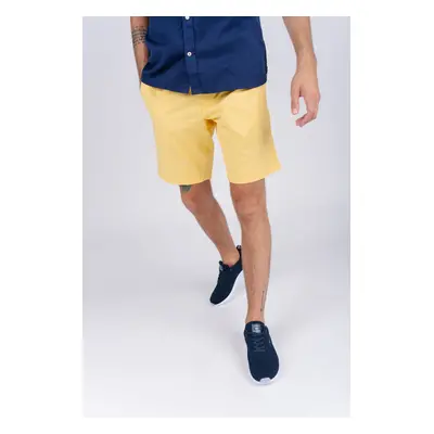 Tommy Hilfiger Shorts - BROOKLYN SHORT LIGHT TWILL BELT yellow