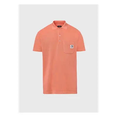 Diesel Polo T-shirt - TPOLOWORKY POLO SHIRT pink