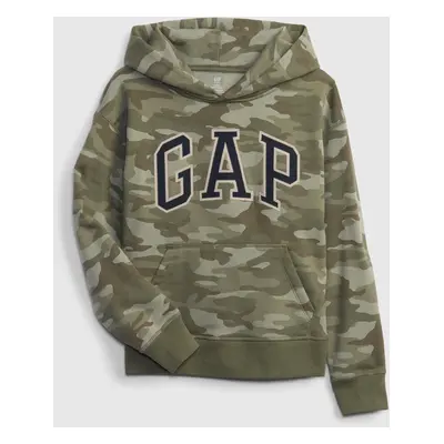 GAP Kids army sweatshirt with logo - Boys