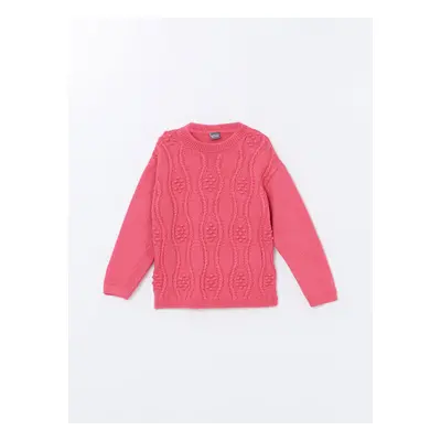 LC Waikiki Crew Neck Girl's Knitwear Sweater