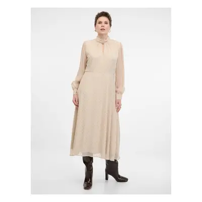 Beige women's midi dress ORSAY - Women's