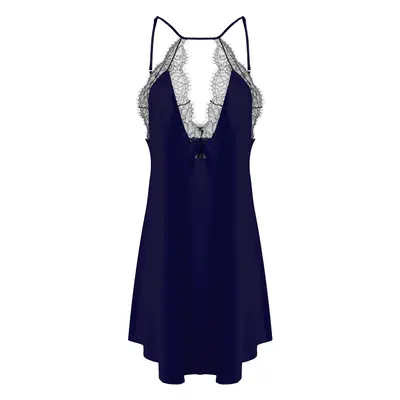 DKaren Unisex's Slip Tifany Navy Kék