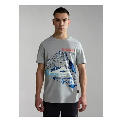 Grey men's T-shirt NAPAPIJRI Forsteri - Men's