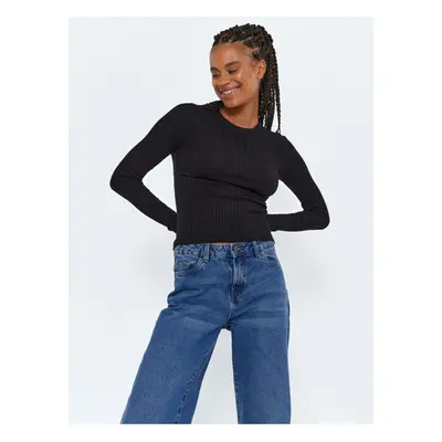 Black ribbed sweater Noisy May Ship - Women