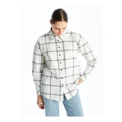 LC Waikiki Plaid Long Sleeve Women's Shirt